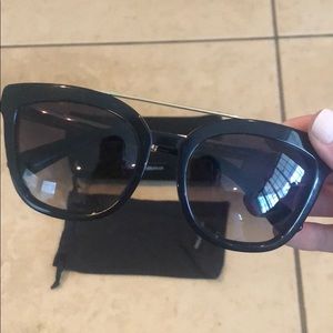 Dolce & Gabbana Black and gold sunglasses